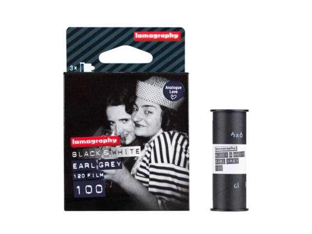 Lomography Svarvit film Earl Grey 100 120-film 3-pack
