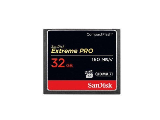 SanDisk Muistikortti Compact Flash 32GB UDMA 7 Extreme Pro