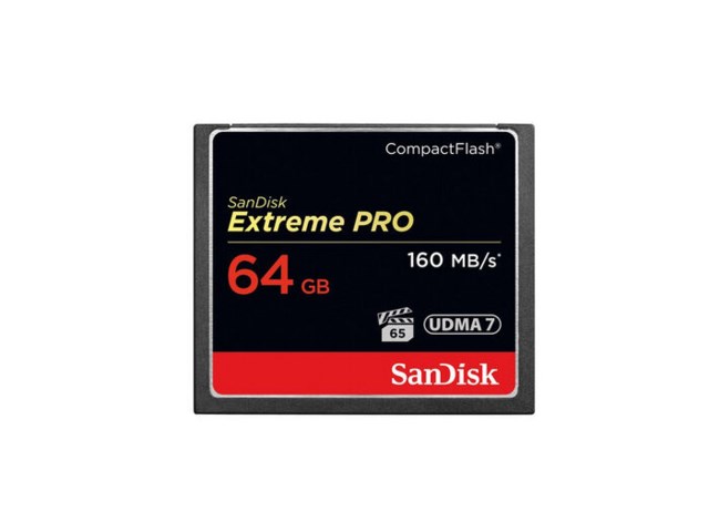 SanDisk Muistikortti Compact Flash 64GB UDMA 7 Extreme Pro