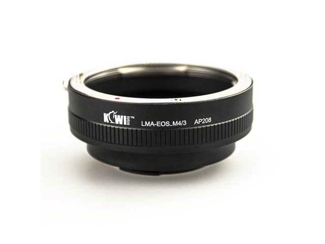 Kiwi Fotos Sovitin Canon EF-objektiivi - Micro 4/3 kamera