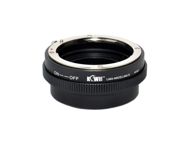 Kiwi Fotos Sovitin Nikon G -objektiivi- Micro 4/3 kamera