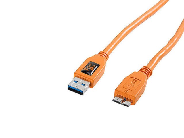 Tether Tools USB-kaapeli 3.0 uros - micro-B 5-pin 4,6m