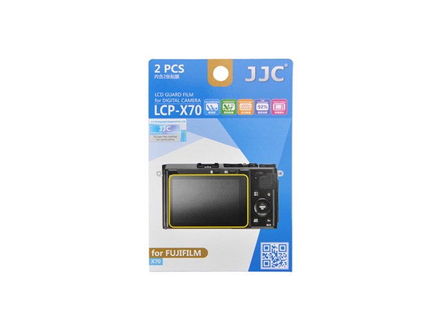 JJC LCD-suoja LCP-X70 / Fuji FinePix X70 2-pakkaus