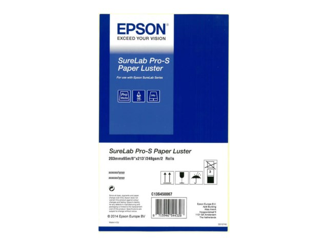Epson Valokuvapaperi rulla SureLab Pro-S Paper Luster