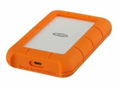 LaCie Rugged 2TB USB-C kovalevy oranssi