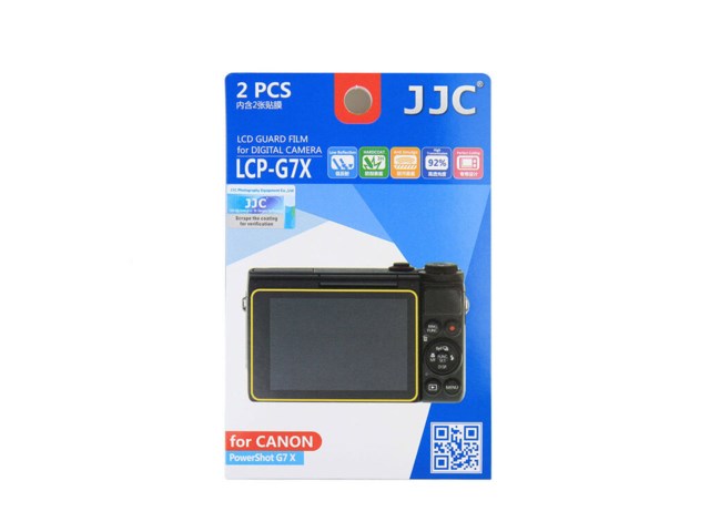 JJC LCD-suoja LCP-G7X / Canon PowerShot G7X/