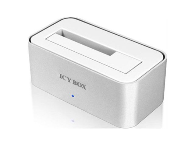 ICY Box Dockningsstation IB-111STU3-WH för hårddisk