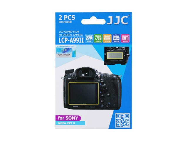JJC LCD-suoja LCP-A99II / Sony A99 II 2-pakkaus