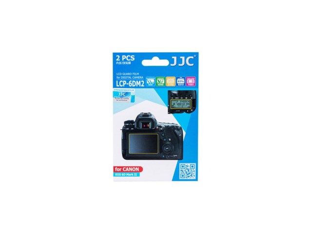 JJC LCD-suoja LCP-6DM2 / Canon EOS 6D Mark II