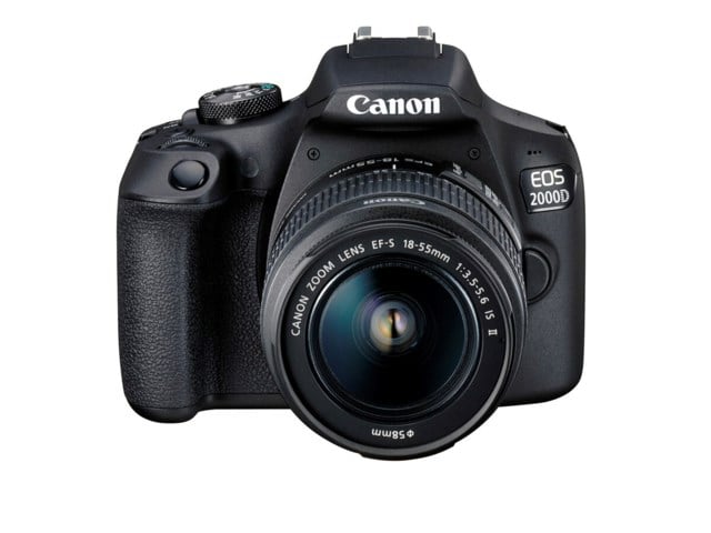 Canon EOS 2000D musta + EF-S 18-55mm f/3,5-5,6 IS II