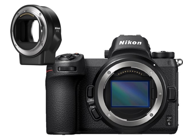 Nikon Z6 kamerarunko + FTZ Adapteri