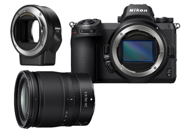 Nikon Z6 + NIKKOR Z 24-70mm f/4 S + FTZ Adapter