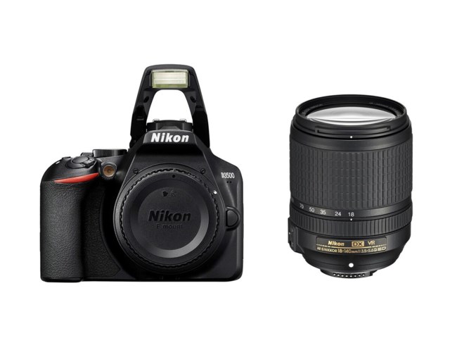 Nikon D3500 musta + AF-S DX 18-140 VR