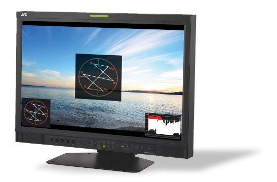 JVC 24" WUXGA LCD HD-SDI / SDI Studio Monitor, 10bit