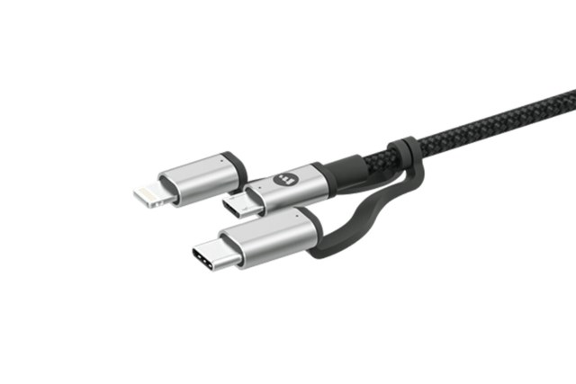 Mophie 3-in-1 charging cable 1m black