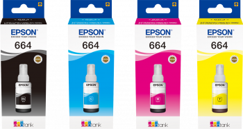 Epson Mustepaketti kaikki 4 väriä EcoTank ET-2650