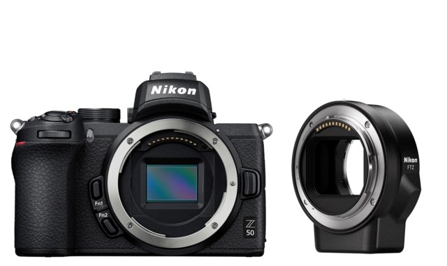 Nikon Z50 + FTZ adapter