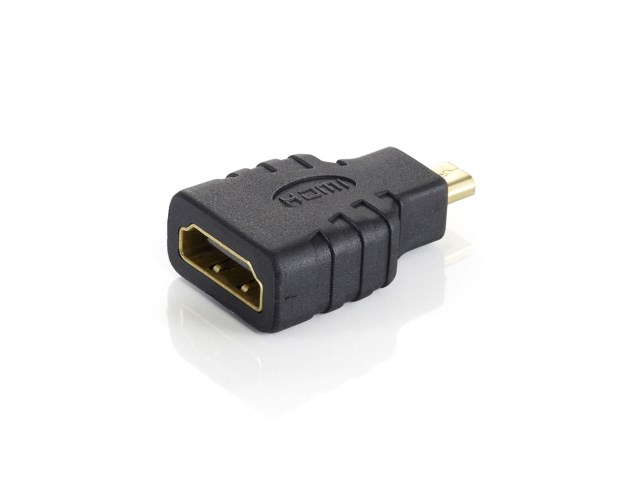 Equip HDMI-adapteri A naaras - micro D uros kultapinnoitettu