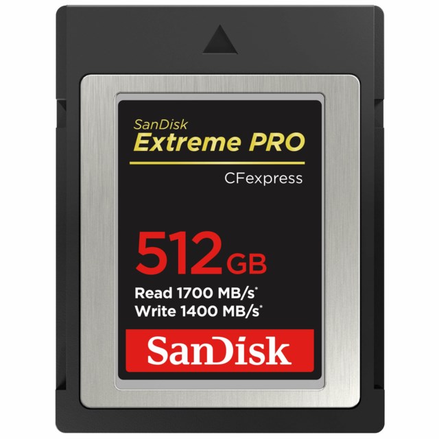 SanDisk CFexpress Type B Extreme Pro 512GB 1700MB/s