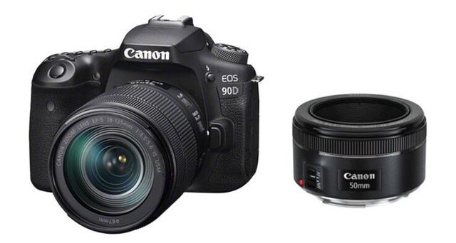 Canon EOS 90D + EF-S 18-135/3,5-5,6 IS USM + EF 50mm f/1,8 STM