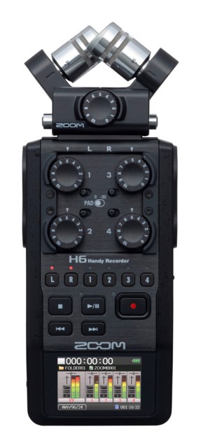 Zoom Handy Recorder H6 Black