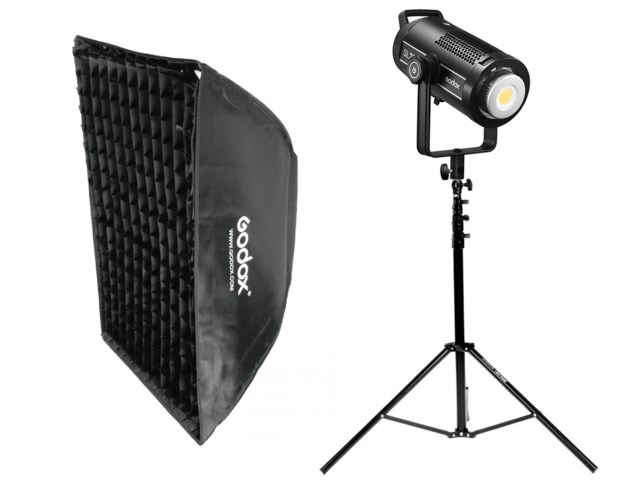 Godox LED-valaisin SL200W II Päivänvalopaketti