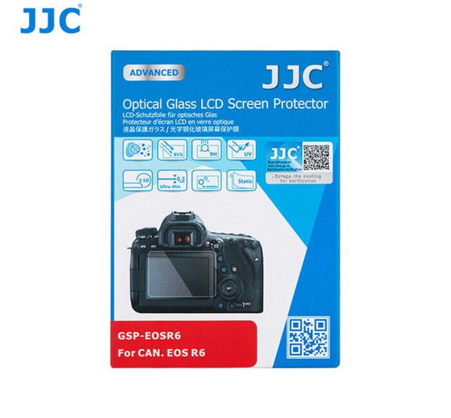 JJC LCD Optical Glass Canon EOS R6