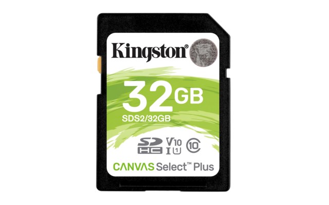 Kingston SDHC Canvas Select Plus 32GB V10 100MB/s