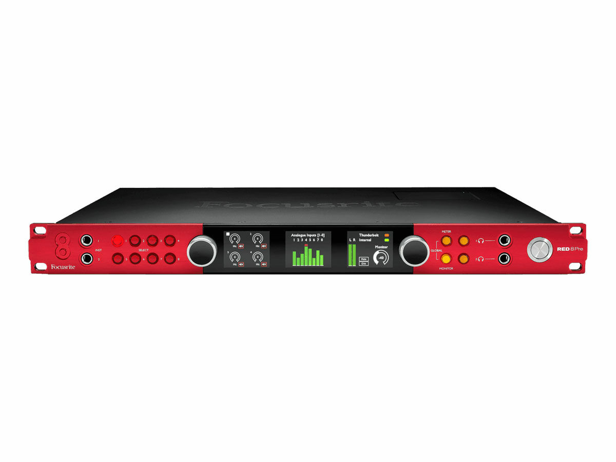 Focusrite RED8PRE8 channel microphone preamp Scandinavian Photo