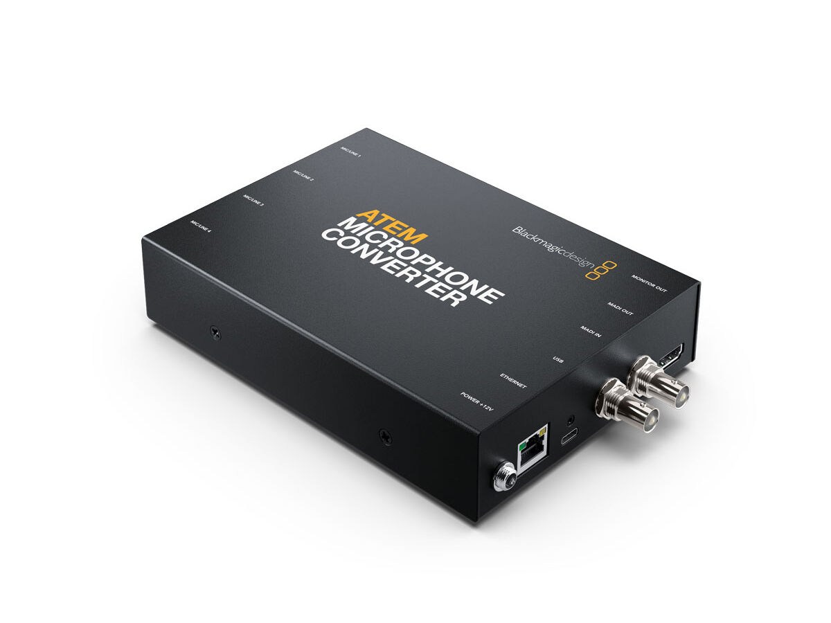 Blackmagic Design ATEM Microphone Converter | Scandinavian Photo