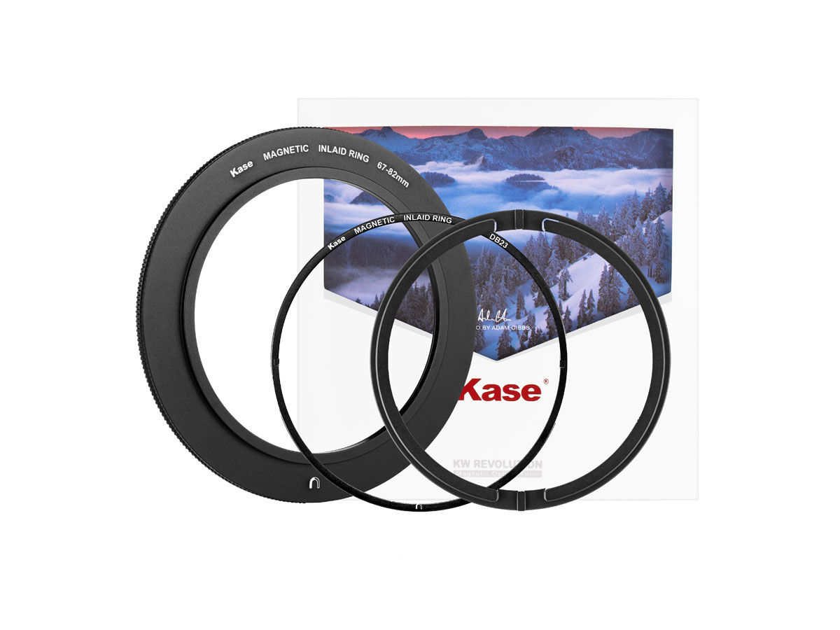 Kase Inlaid Magnetic Step Up Ring Pro Kit 67-82mm | Scandinavian Photo