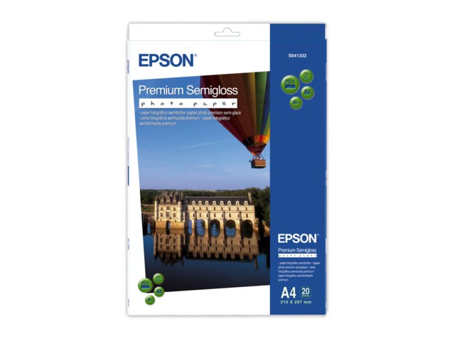 Epson Premium Semigloss A4 251gr 20 arkkia