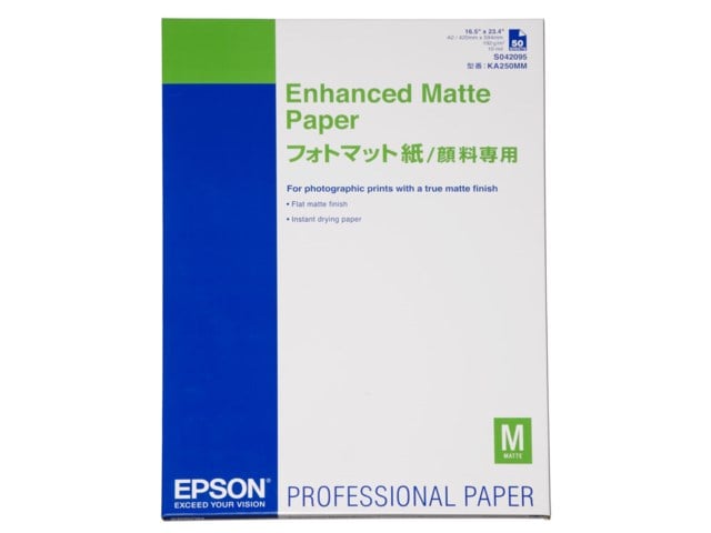 Epson A2 Enhanced Matte Paper 50sivua