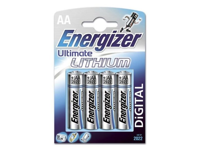 Energizer Paristot ultimate litiumi AA/LR6 4-pakkaus